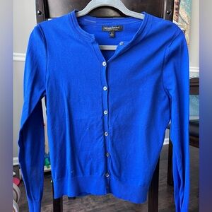 Banana republic blue cardigan